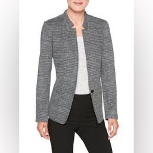 NWT Banana Republic Factory Size Small Inverted Collar Soft Stretch Blazer